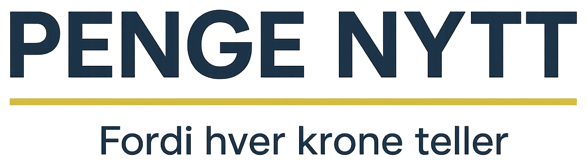 Penge Nytt. Fordi hver krone teller.